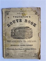 Thurstons Railroad Route Book.