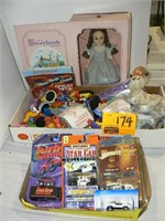 EFFANBEE DOROTHY DOLL IN BOX, MATCHBOX AND HOT
