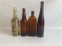 Dated 1854 Keystone whiskey bottle.