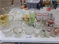 Glassware and What-Nots (as Shown in Photos) -