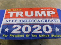 Trump "Keep America Great" Flags - Lot of 2 -