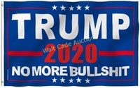 Trump 2020 "No More Bullshit" Flag - Lot of 1 -