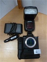 Sony A7Rii Camera with Godox TT685s Flash / GPS