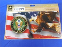 United States Army License Plate - New in Package