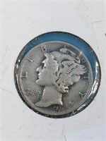 1936 Silver mercury dime             (g 223)