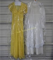 Wedding Dress and Bridesmaid Dresses - Vintage -