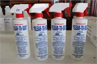 4 KLEAR-TO-SEA CLEANER BOTTLES