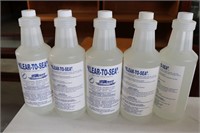 5 BOTTLES OF KLEAR-TO-SEA CLEANER