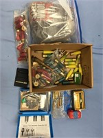 Box lot with an assortment of ammunition, includin