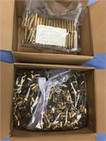 Lot of 2 boxes of polished brass including .270 &