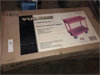 Vulcan 2-shelf Service Cart