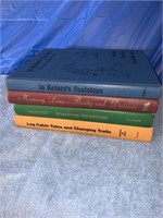 Four history books, Beatty, Pahonan, Choiceland,