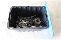 TOTE OF ASSORTED MARINE PARTS