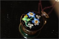 Antique Ladies Pocket Watch w/ beautiful enamel