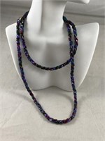 Bohemian Glass Beaded Necklace
