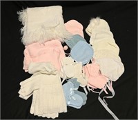 VINTAGE HAND KNIT BABY CLOTHES #3