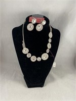 Necklace, Earrings, & Display