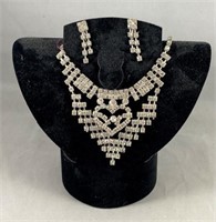Elegant Necklace, & Earrings