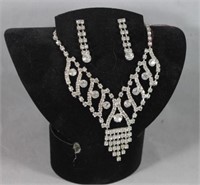 Earrings, Necklace & Display