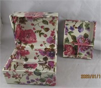 Flowered Jewelry Box