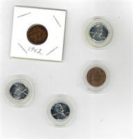 Group of 4 Sealed Cents