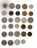 Group of Mostly Canadian Coins