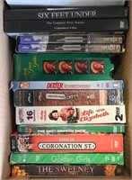 BOX OF TV SHOW SERIES DVD SEASONS