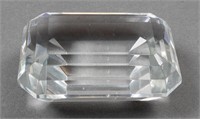 Tiffany & Co. Emerald Cut Crystal Paperweight