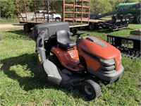 Husqvarna YTH 24V54 mower w/bagger