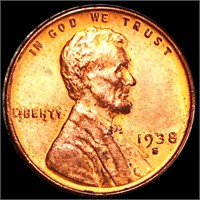 1938-S Lincoln Wheat Penny UNCIRCULATED