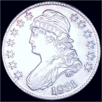 1831 Capped Bust Half Dollar CLOSELY UNCIRCULATED