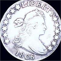 1806 Draped Bust Half Dollar LIGHTLY CIRCULATED