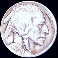 1924-S Buffalo Head Nickel LIGHTLY CIRCULATED
