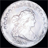1799 Draped Bust Dollar XF/AU