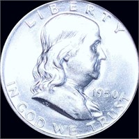 1950-D Franklin Half Dollar UNCIRCULATED