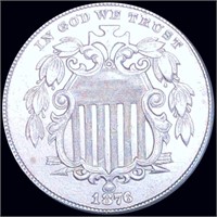 1876 Shield Nickel UNCIRCULATED