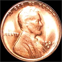 1929-S Lincoln Wheat Penny CLOSELY UNCIRCULATED