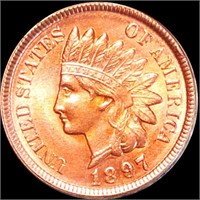 1897 Indian Head Penny UNCIRCULATED