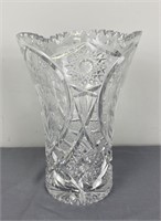 Brilliant-Cut Crystal Vase