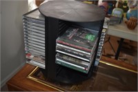 CD Assortment w/ Lazy Susan