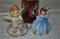 Vintage Female Figural Bells