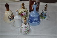 6 Nice Porcelain Bells