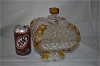 Vintage Large Covered Candy Dish