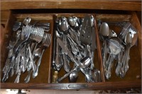 Large Lot Stainless Rogers Flatware