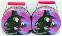 2 Wizard of Oz Lunch Pails/Totes: Both are Tin;
