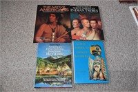 4 Native American Inidan Coffee Table Books