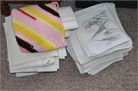 Over 20 Vintage Tea Towels