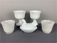 Vintage Milk Glass