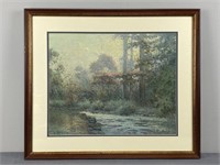 “Autumn Twilight” Paul Sawyier Print