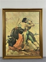 Matador on Canvas Print